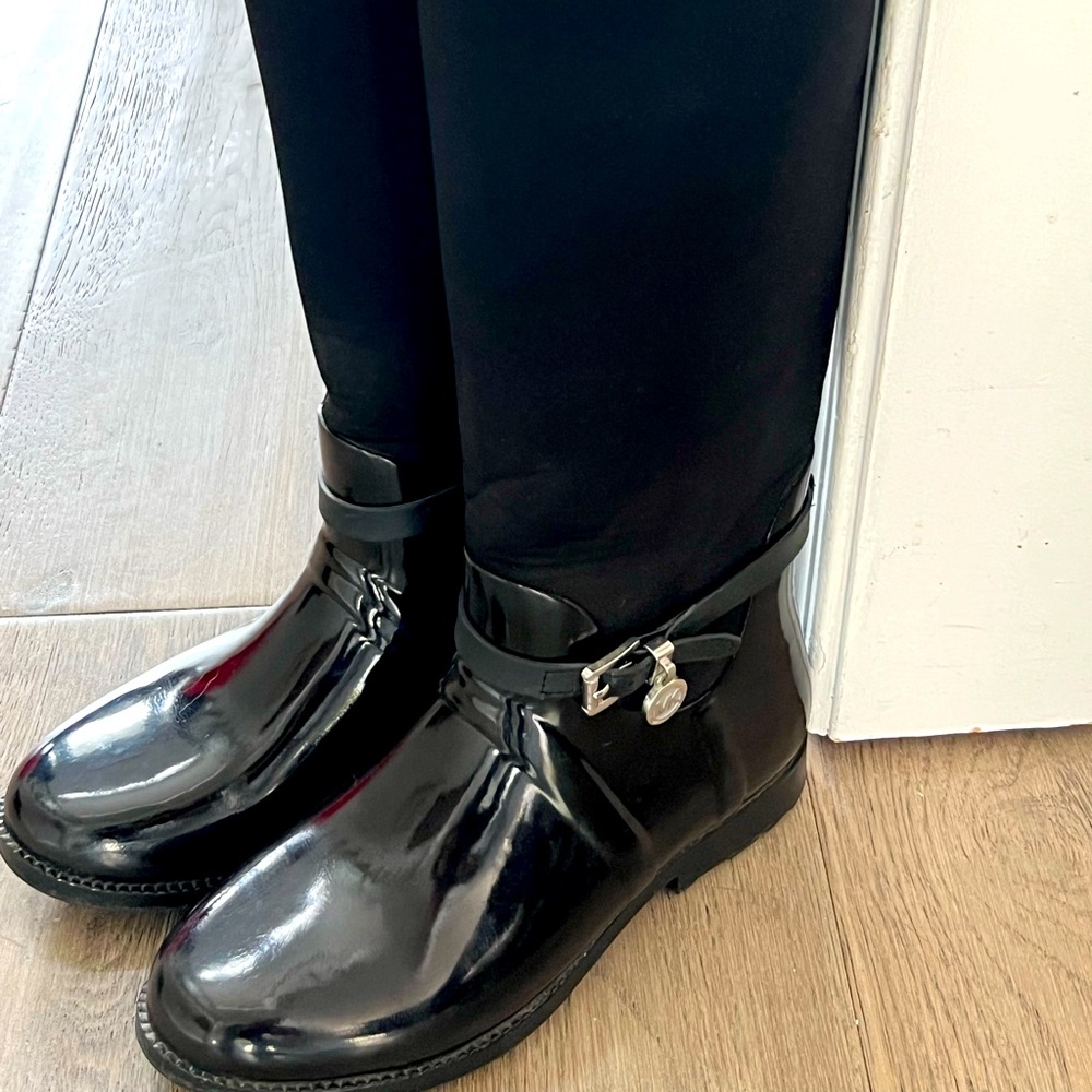 Michael Kors rain boots - black